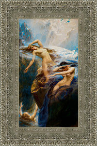 Silver frame