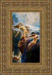 Gold frame