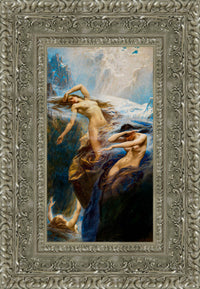 Silver frame