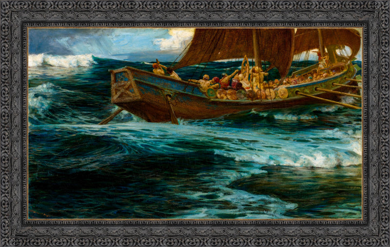 The Wrath of the Sea God – Herbert James Draper, c. 1900