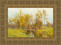 Gold frame