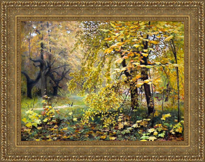 Golden Autumn – Ilya Ostroukhov, 1887