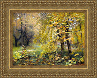 Gold frame