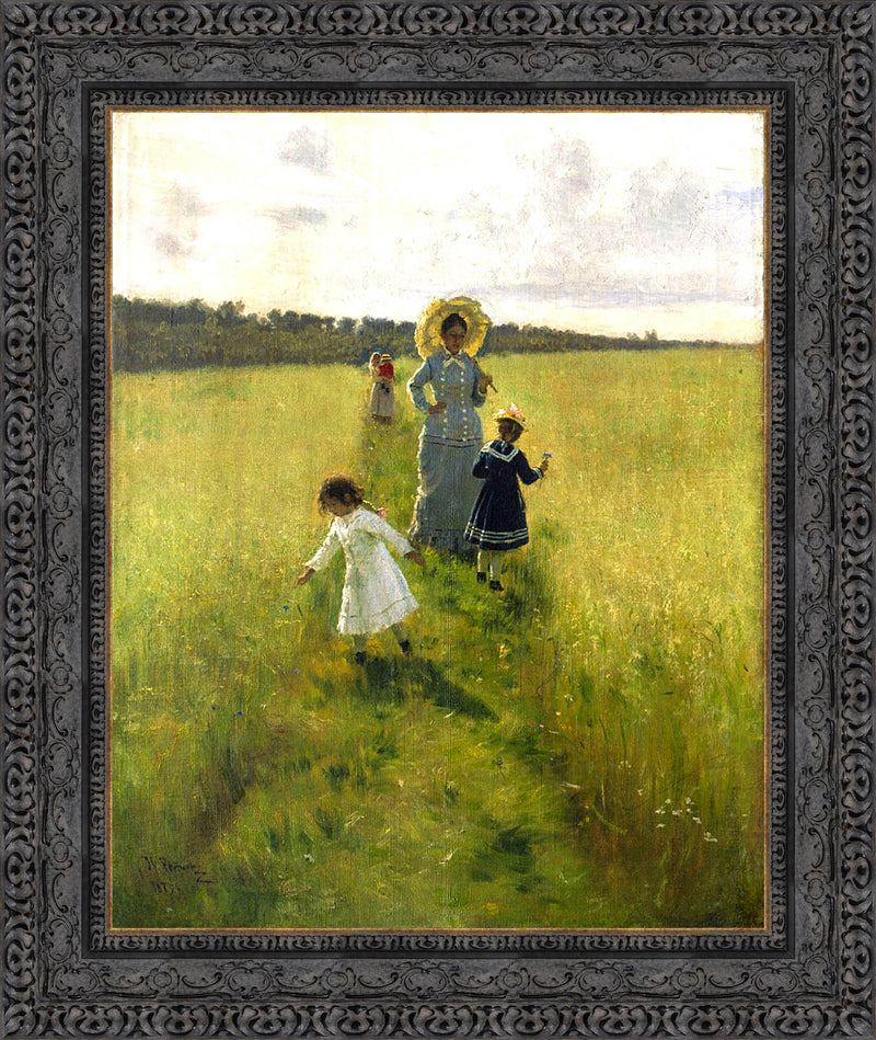 At the Boundary – Ilya Repin, 1879