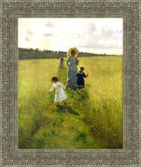Silver frame
