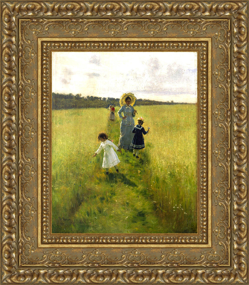 At the Boundary – Ilya Repin, 1879