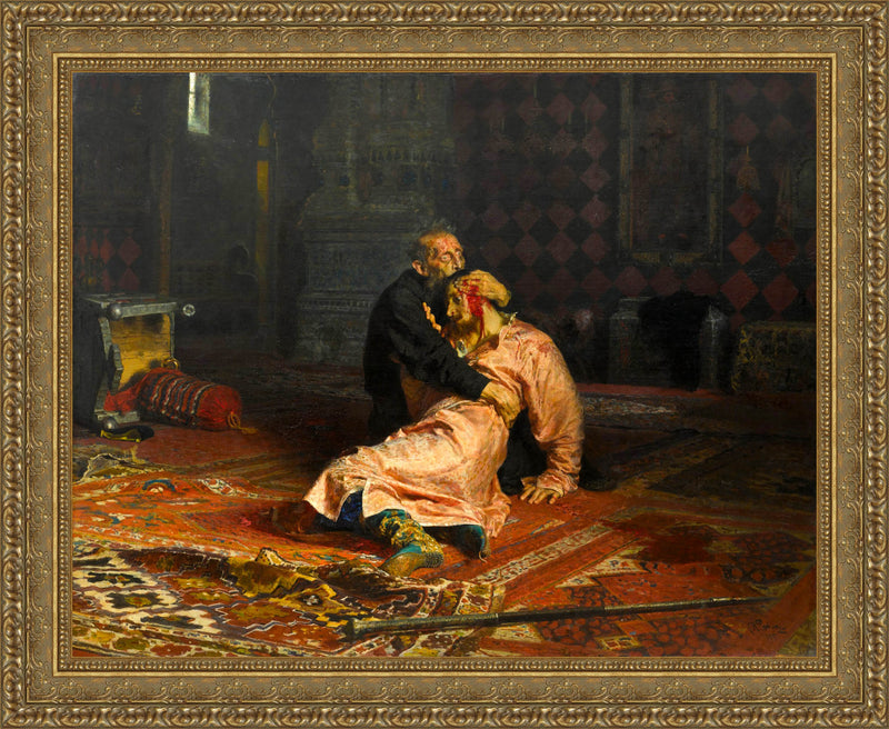 Ivan the Terrible and His Son Ivan – Ilya Repin, 1885