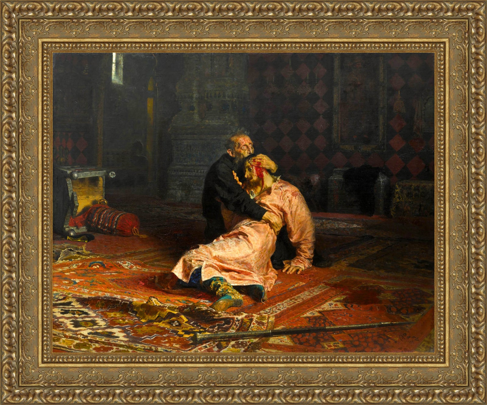 Ivan the Terrible and His Son Ivan – Ilya Repin, 1885