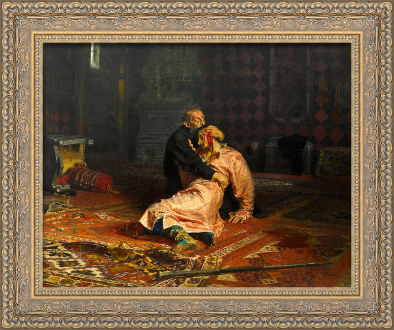 Ivan the Terrible and His Son Ivan – Ilya Repin, 1885