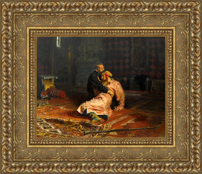 Ivan the Terrible and His Son Ivan – Ilya Repin, 1885