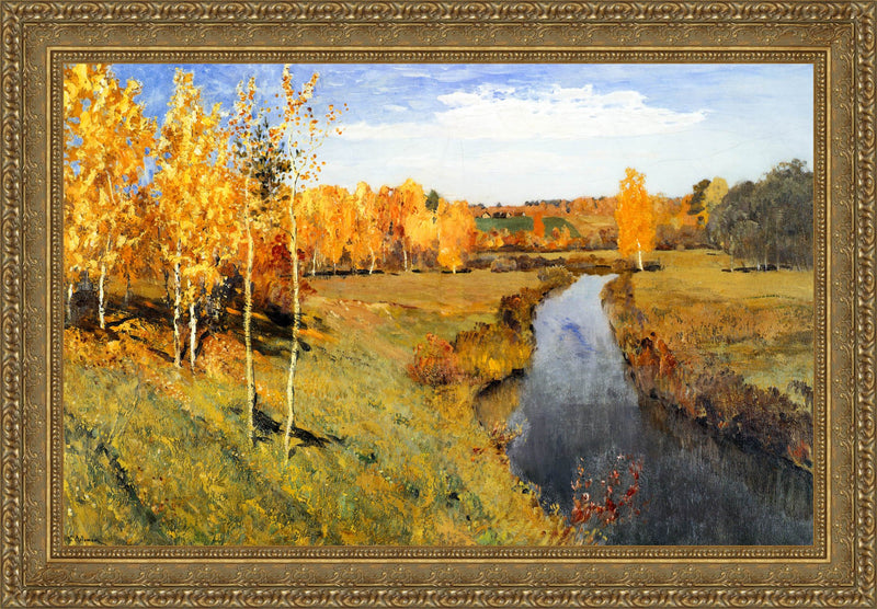 Golden Autumn – Isaac Levitan, 1895