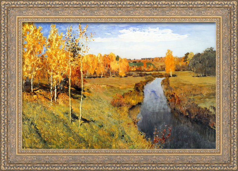 Golden Autumn – Isaac Levitan, 1895