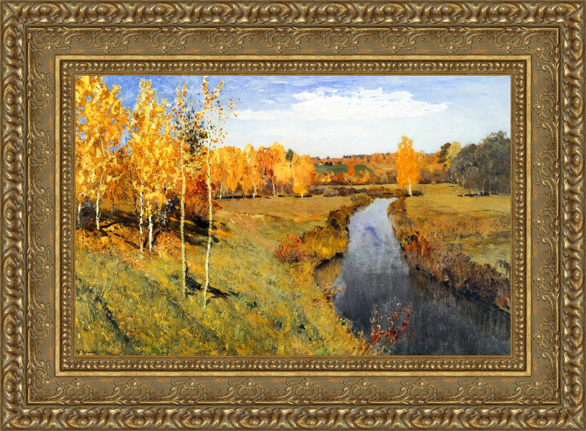Golden Autumn – Isaac Levitan, 1895