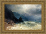 Rocky Coast in a Storm – Ivan Aivazovsky, 1886