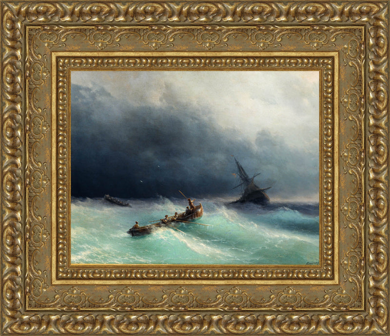 Storm at Sea – Ivan Aivazovsky, 1893