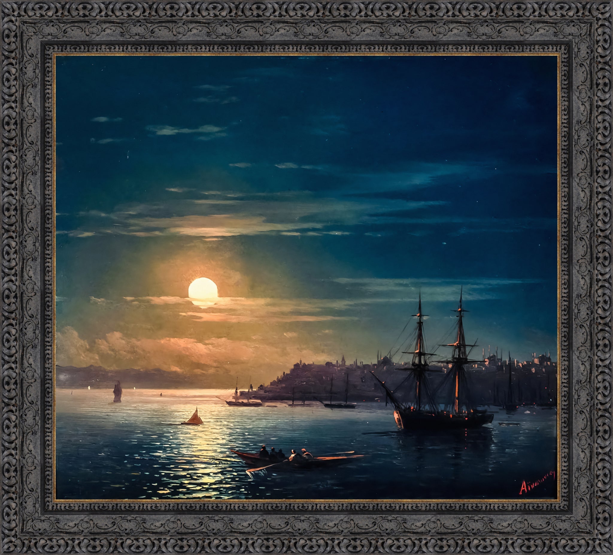 Constantinople in Moonlight