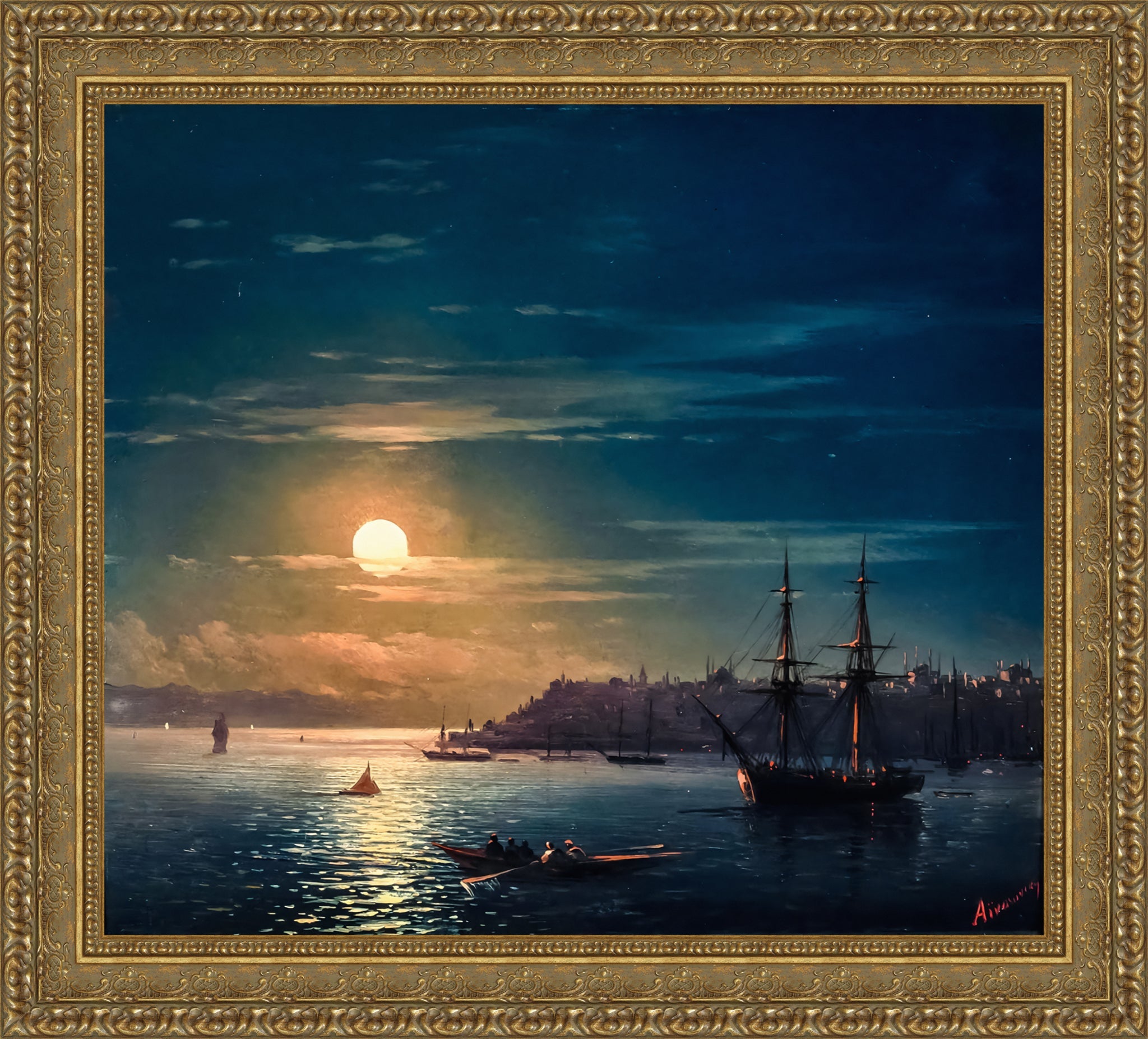Constantinople in Moonlight