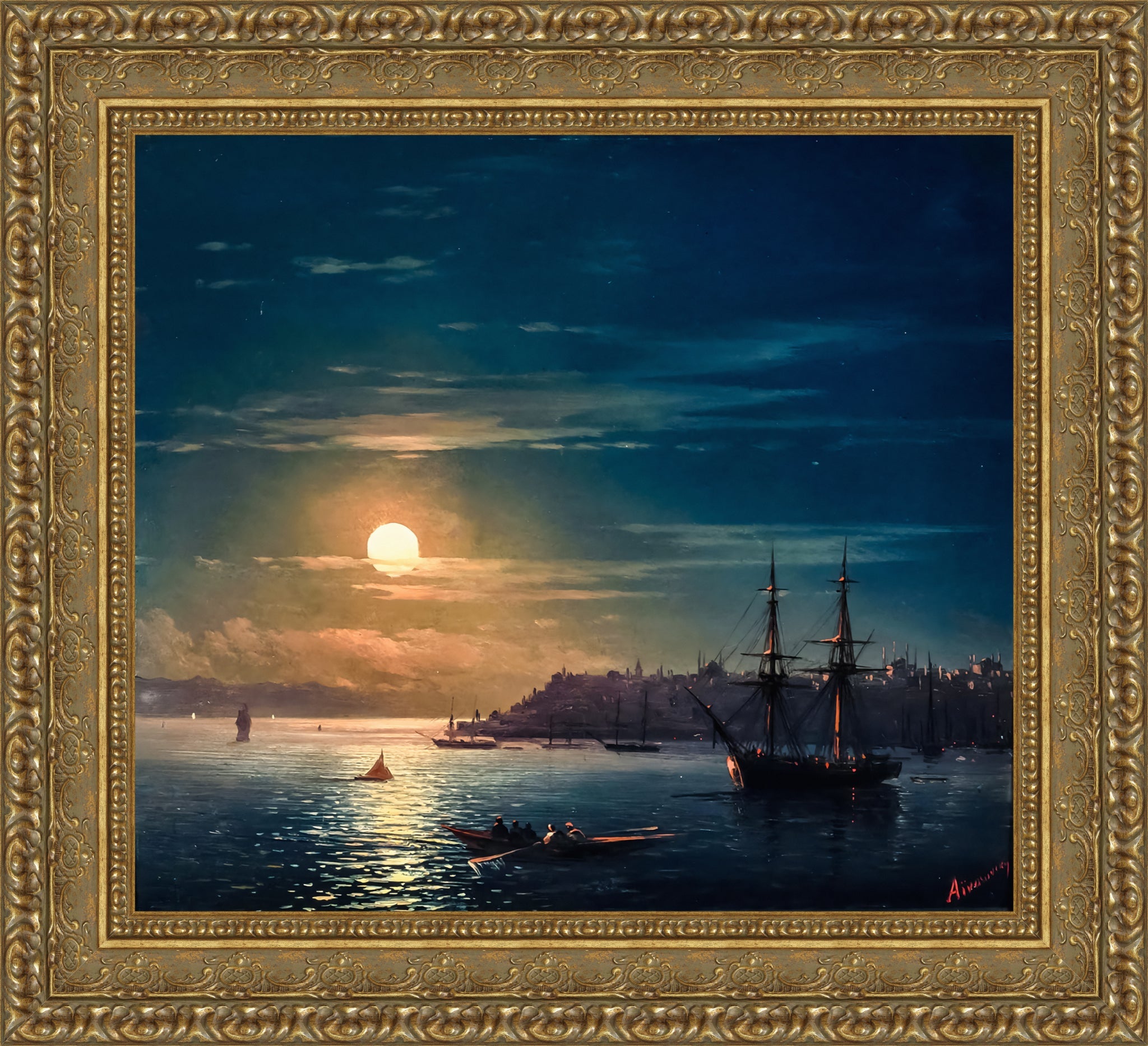 Constantinople in Moonlight