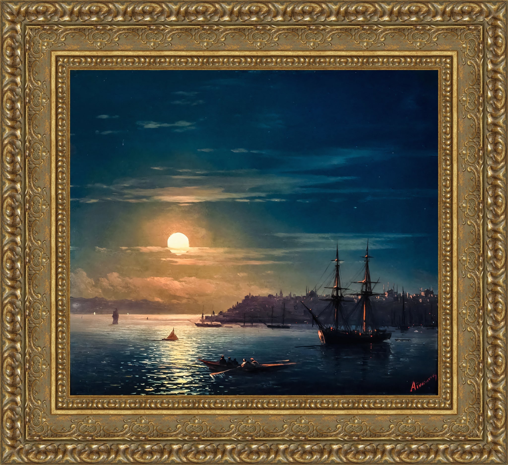 Constantinople in Moonlight