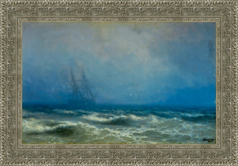 Fog Over the Sea – Ivan Aivazovsky, 1883