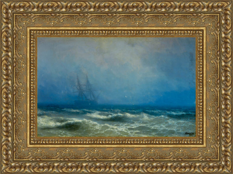 Fog Over the Sea – Ivan Aivazovsky, 1883