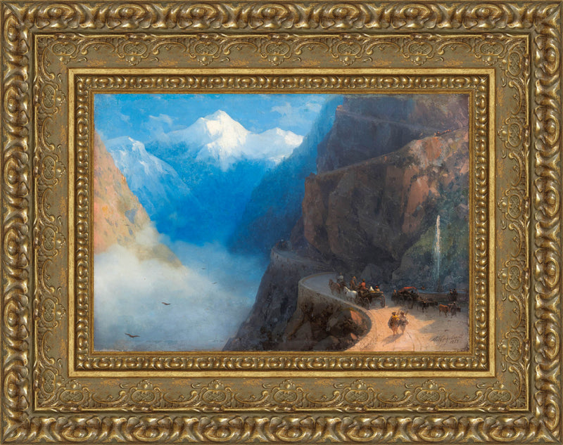 From Mleta to Gudauri – Ivan Aivazovsky, 1868