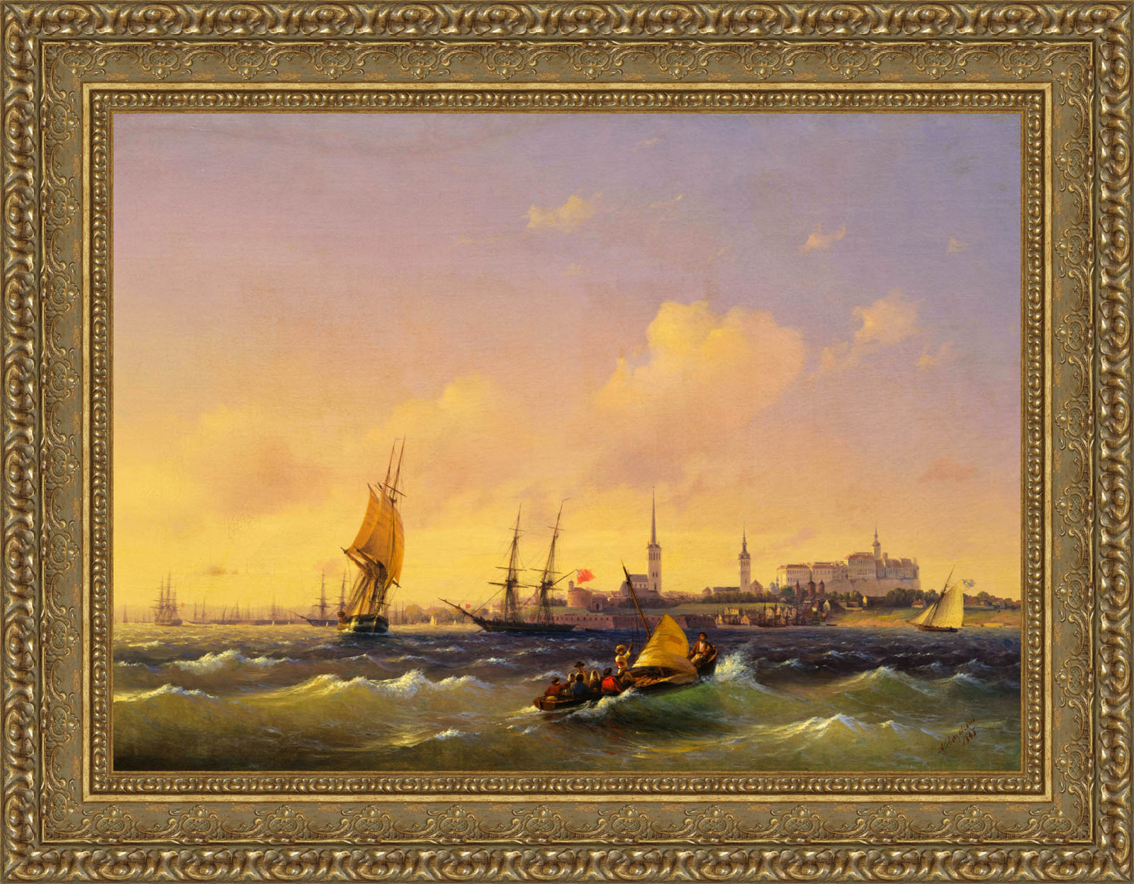 Reval – Ivan Aivazovsky, 1846