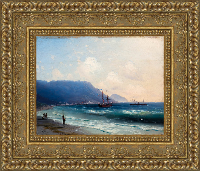 Coastal Scene near Yalta – Ivan Aivazovsky, c. 1880