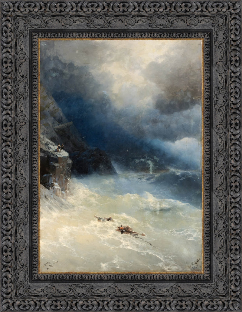 Storm – Ivan Aivazovsky, 1886