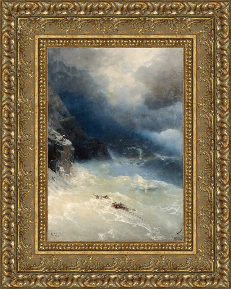 Storm – Ivan Aivazovsky, 1886