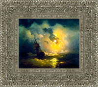 Silver frame