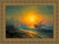 Gold frame