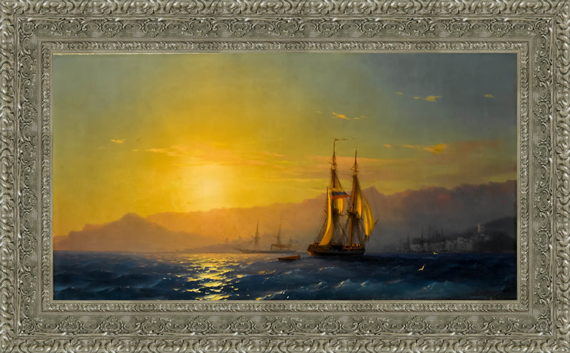 Sunset at Sea – Ivan Aivazovsky, 1856