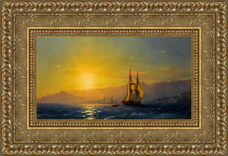 Sunset at Sea – Ivan Aivazovsky, 1856