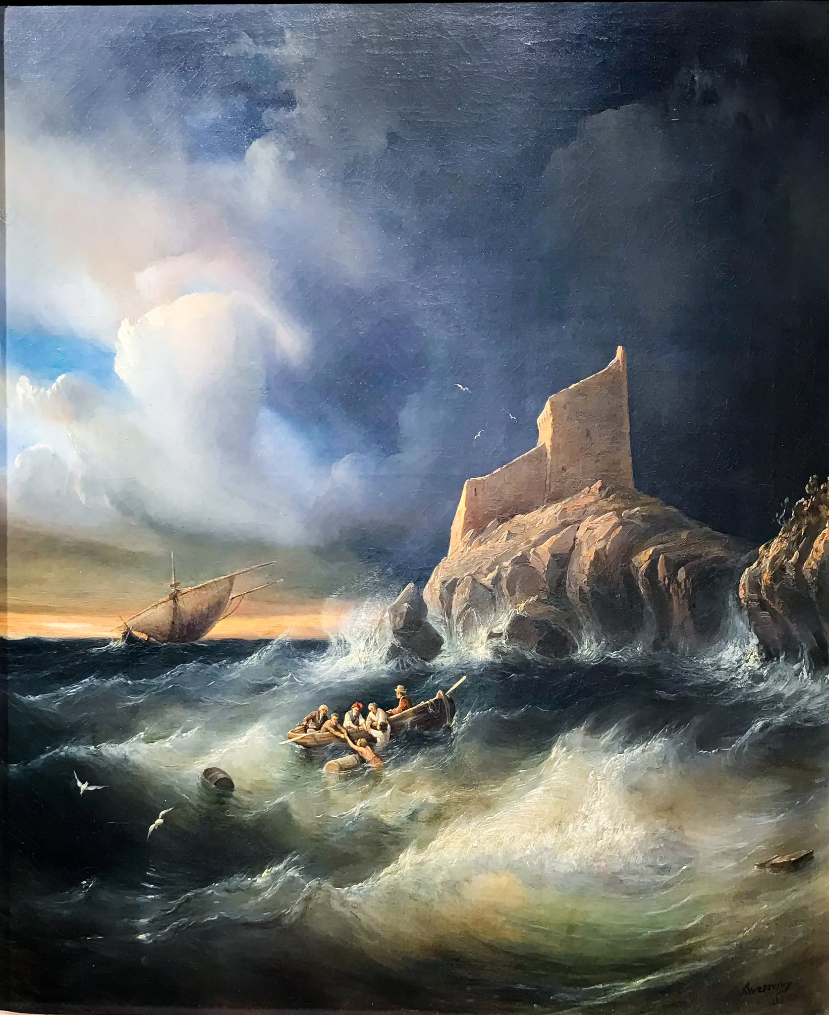 Survivors Near Mount Athos, Greece (Survivants près du Mont Athos, Grèce)