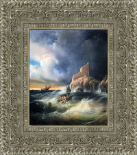 Silver frame