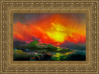 Gold frame