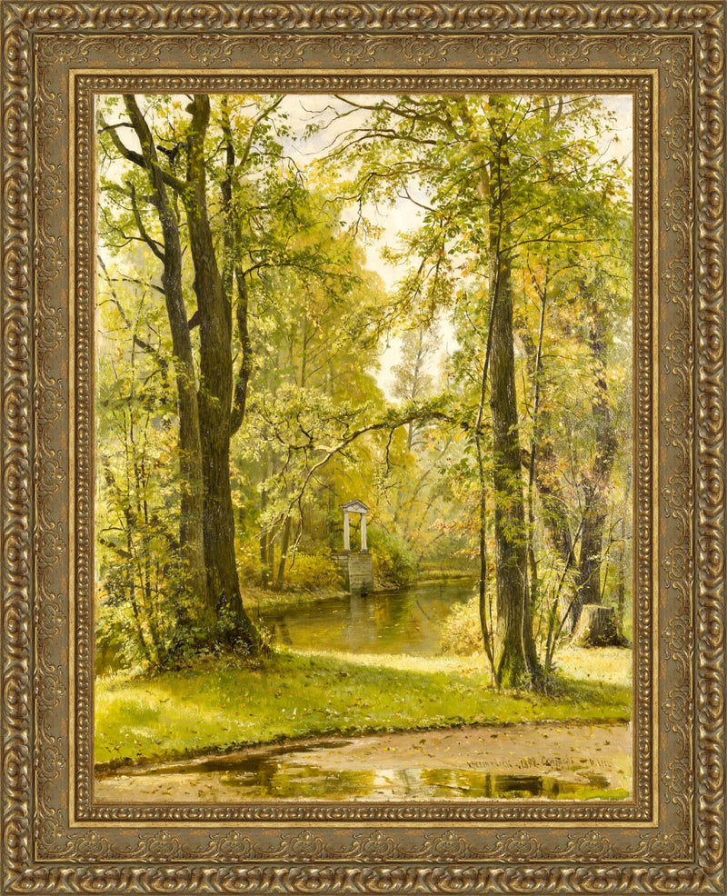 Autumn on Krestovsky Island – Ivan Shishkin, 1896