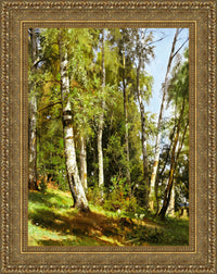Gold frame