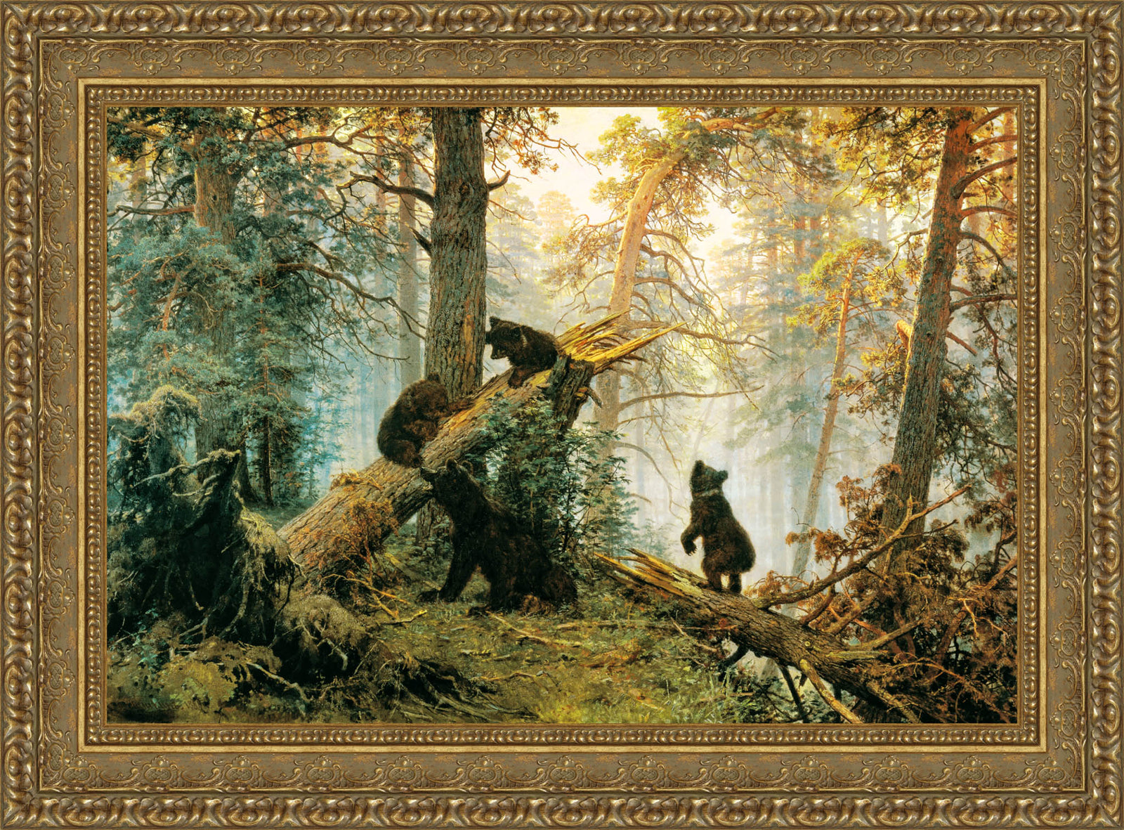 Morning in a Pine Forest – Ivan Shishkin, 1889