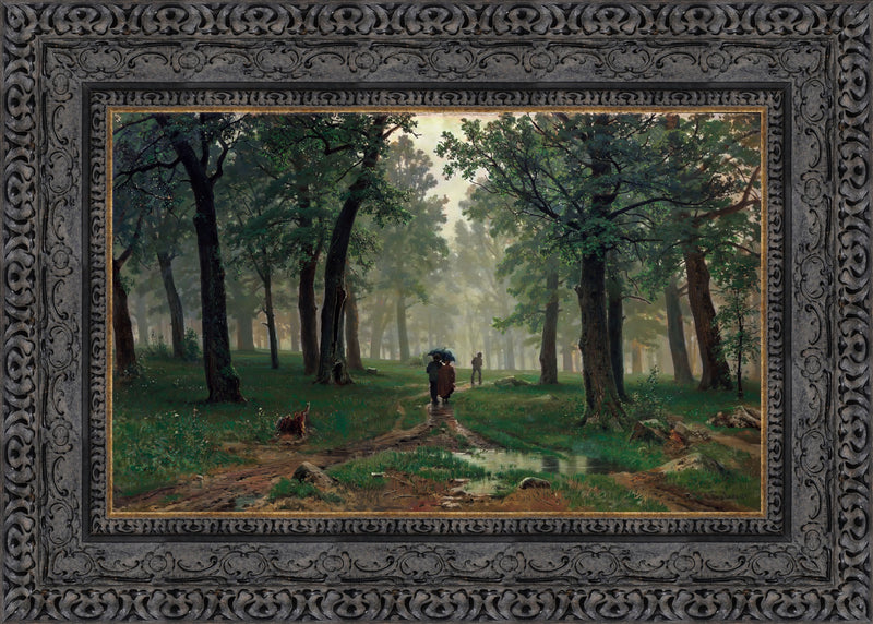Rain in an Oak Forest – Ivan Shishkin, 1891