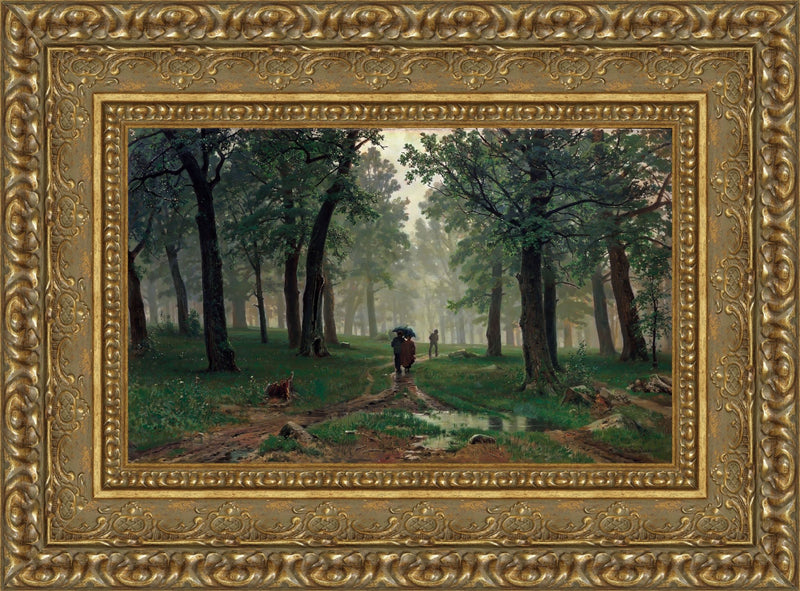 Rain in an Oak Forest – Ivan Shishkin, 1891