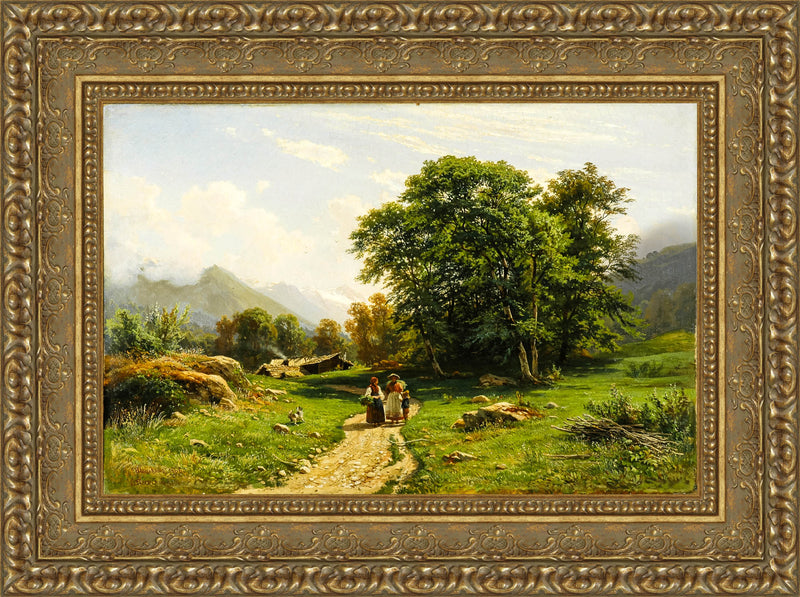 Swiss Landscape - Ivan Shishkin, 1866