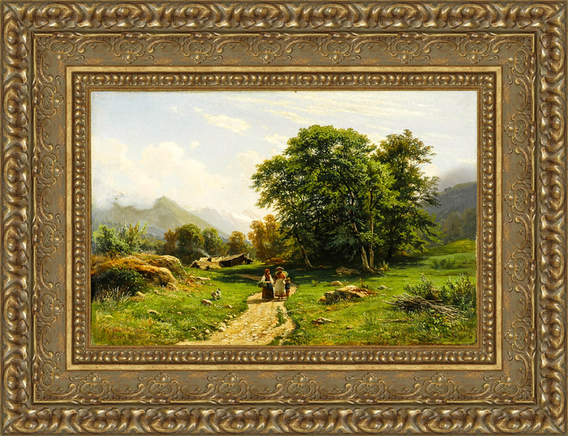 Swiss Landscape - Ivan Shishkin, 1866