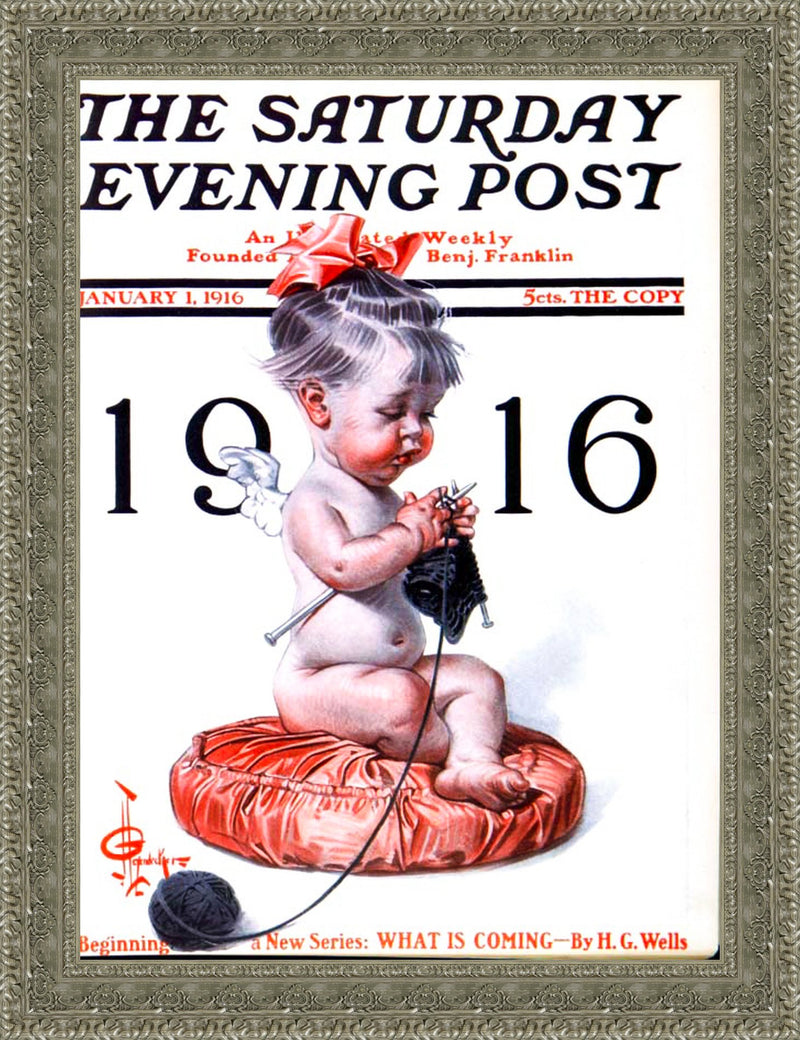 The Saturday Evening Post, January 1, 1916 – J. C. Leyendecker, 1916