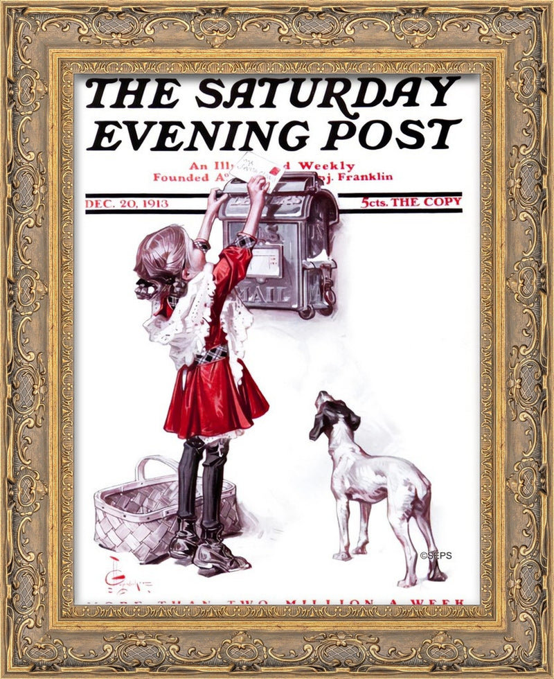 Saturday Evening Post, December 20, 1913 – J. C. Leyendecker, 1913