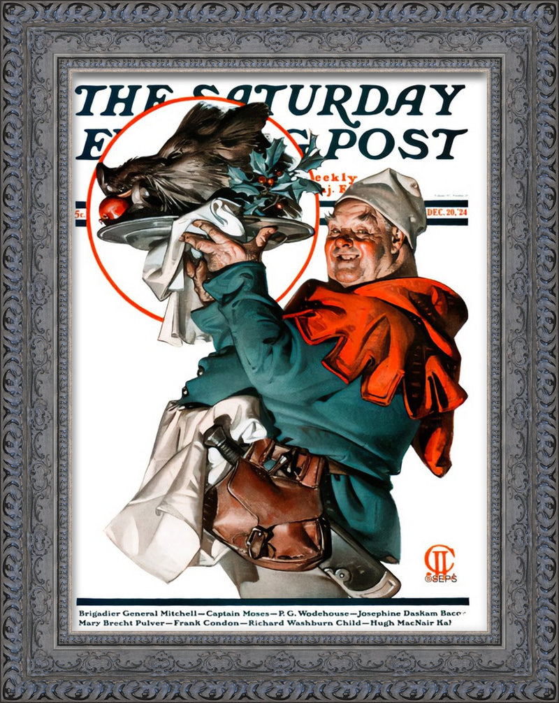 Saturday Evening Post, December 20, 1924 – J. C. Leyendecker, 1924
