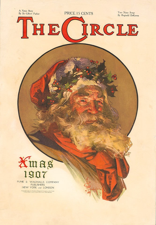 The Circle, Christmas 1907 – J. C. Leyendecker, 1907, framed