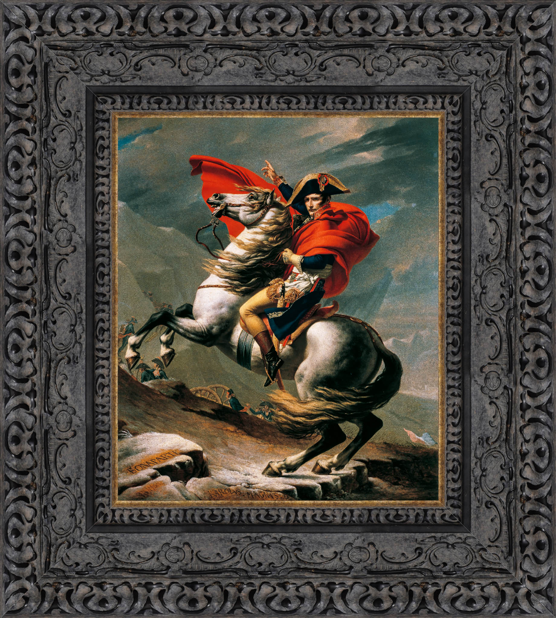 Napoleon Crossing The Alps – Jacques - Louis David, 1801 - Canvas Classics
