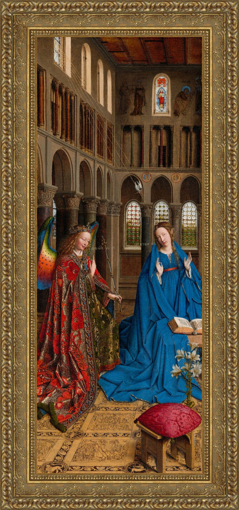 The Annunciation – Jan van Eyck, c. 1434–1436